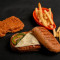 Captain Fried Chicken Mini Hero Panini Sandwich [4 Inches]