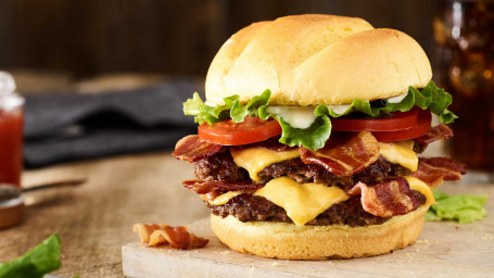 Dubbele Bacon Smash Burger