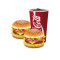 2 Simply Veg Burger+ 1 Cold Drink 250Ml