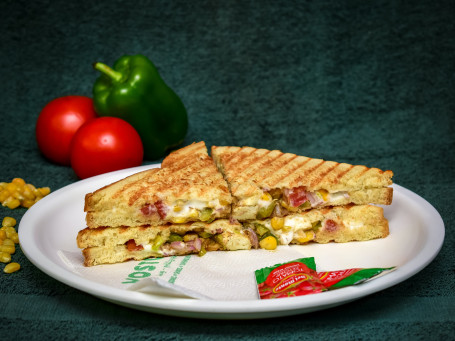 Creamy Paneer Grilled Brown Sandwich(4Pcs)