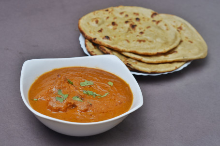 Butter Chicken 2 Lachha Paratha Salad