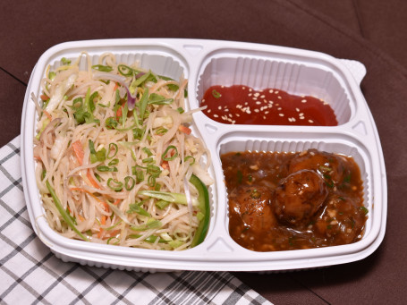 Manchurian Veg Chow Mein