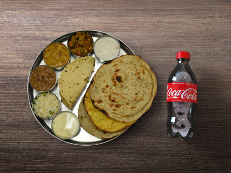 Special Veg Thali Coke 250 Ml Pet