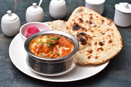 Butter Chicken(2 Pcs) 2 Naan