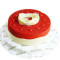 Eggless Red Velvet Cake (500 Gms) (Serves4)