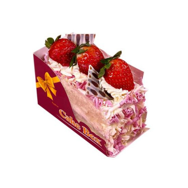 Strawberry Blossom Cake Slice Sl010