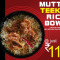 Mutton Teekha Rice Bowl