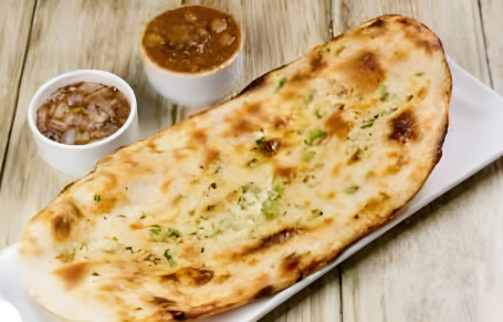 Chole With Aloo Paneer Mix Kulcha (Special)