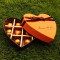 Heart Box Bow Orange (13 Pcs)