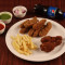 Chicken Leg Fry 2 Pc Fish Finger 6 Pc French Fries Made With Fresh Oil Cold Drink 250 Ml .