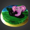 Elephant Outing Mini Cake