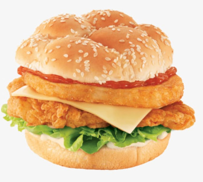Chicken Thick Burger With Cheese