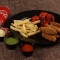 Fish Finger 6 Pc Chicken Tikka 4 Pc French Fries Cold Drink Can Chutney Ketchup