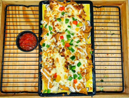 Loaded Nachos With Cheese