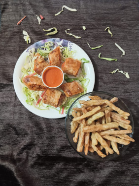 Spring Roll+French Fries