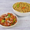 Combo Chilli Paneer With Choice Of Veg Noodle/ Veg Fried Rice (Serves 1)
