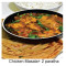 Chicken Masala (Quarter) 2 Paratha