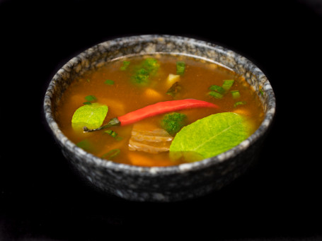 Spicy Thai Herbs Soup