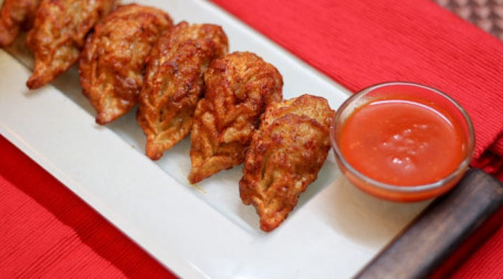 Chicken Juicy Peri Peri Momos (6 Pcs)