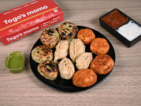 Chicken Momo 3-In-1 Combo (12 Pcs)