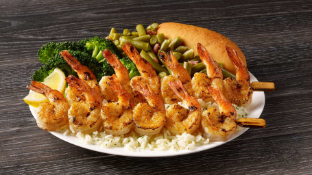 Shrimp Skewers Meal