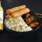 Chicken Manchurian+Fried Rice+Chicken Spring Roll/Momo