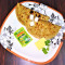Paneer Paratha (2 Pcs) With Butter And Pickle