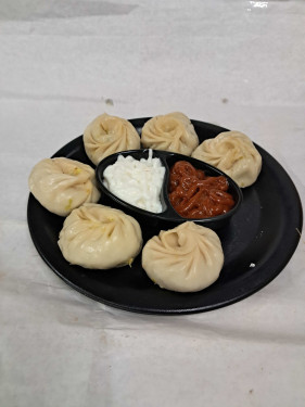 Mix Veg Steamed Momos 6 Pcs