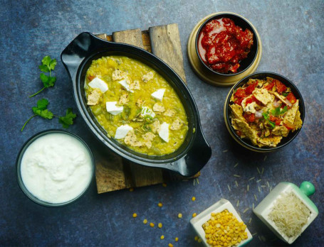 Corn Paneer Khichri Thali