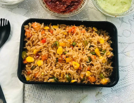 Brown Rice With Exotic Veggies