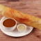 Special Paper Dosa Served With Sambhar And Nariyal Chutney