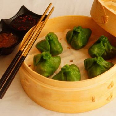 Spicy Mushroom And Chives Dim Sum (6 Pcs)