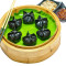 Charcoal Cottage Cheese Dim Sum (6 Pcs)