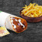 (1 Porcja) Makhani-Falafel Wrap Frytki Posiłek