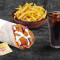 (Per 1 Porzione) Bhuna Chicken Overload Wrap Fries Thums Up Meal