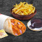 (Serves 1) Butter Chicken Wrap Fries Choco Lava Meal