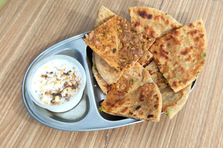 Mixed Veg Aloo Paratha [2Pcs]