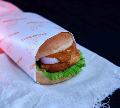 Chicken Makhani Burger Double Patty