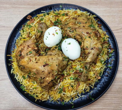 Hyderabadi Chicken Leg Biryani Serves 2)