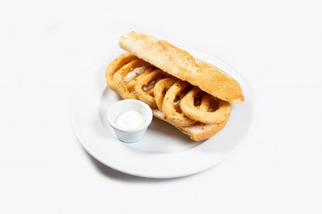 Bocadillo De Calamares Con Alioli