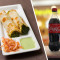 Chicken Cheese And Spinach Roll Coke 500 Ml Pet Bottle