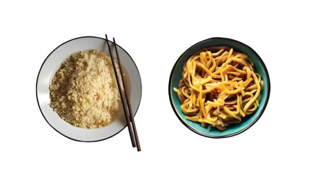 Noodles And Fried Rice Combo