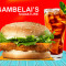 1 Gumbelai's Signature Chicken Burger With Lemon Ice Tea