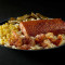Grilled Salmon Shrimp Platter