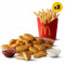 Pc McNuggets and Basket of Fries