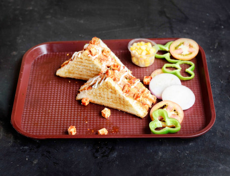 Paneer Tikka Sandwich Triple Layer