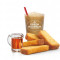 French Toast Sticks Pc. with Syrup Drink