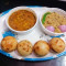6 Sattu Litti With Chokha And Fried Dal
