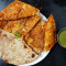 1 High Protein Soya Keema Paratha With Green Chutney