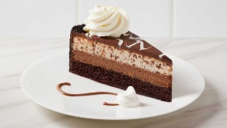 Chocolate Tuxedo Mousse Cheesecake